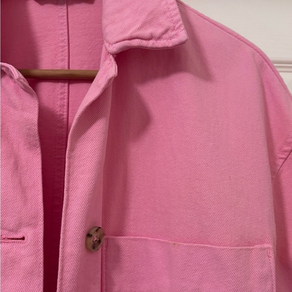 Zara Light Pink Utility Jacket - Picture 6 of 8